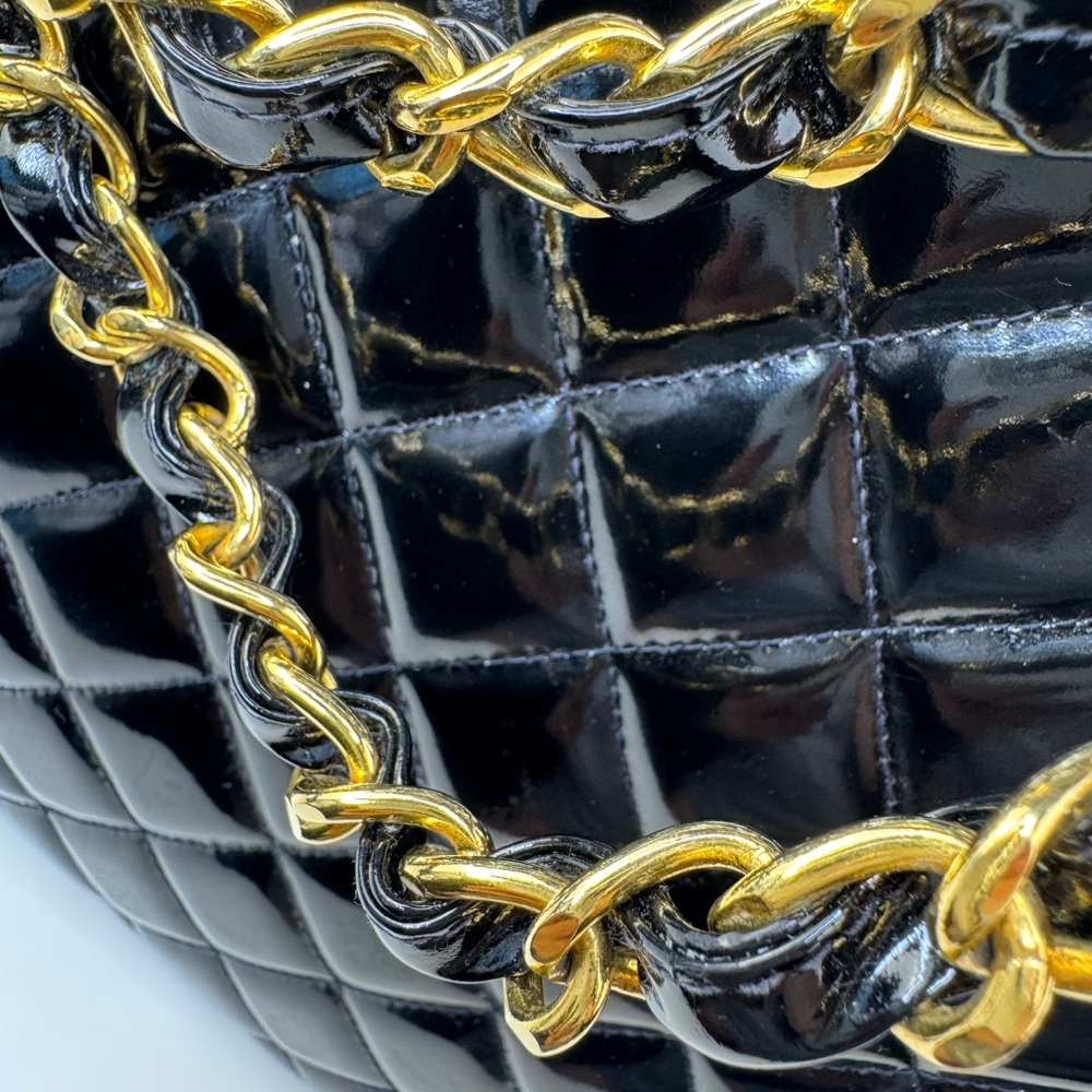 Chanel Timeless Patent Tote - Picture 6 of 12